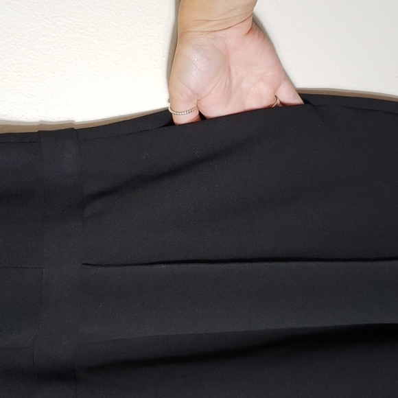 Donna Morgan wide leg pants jumpsuit, night out, event, black, women's size 6 - Picture 4 of 9